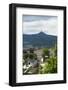 Liberec, town view with the 'Jeschken' (mountain)-Klaus-Gerhard Dumrath-Framed Photographic Print