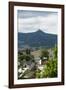 Liberec, town view with the 'Jeschken' (mountain)-Klaus-Gerhard Dumrath-Framed Photographic Print