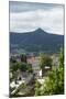 Liberec, town view with the 'Jeschken' (mountain)-Klaus-Gerhard Dumrath-Mounted Photographic Print