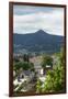 Liberec, town view with the 'Jeschken' (mountain)-Klaus-Gerhard Dumrath-Framed Photographic Print