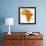 Liberia on Actual Map of Africa-michal812-Framed Art Print displayed on a wall