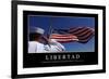 Libertad. Cita Inspiradora Y Póster Motivacional-null-Framed Photographic Print