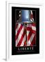 Liberté: Citation Et Affiche D'Inspiration Et Motivation-null-Framed Photographic Print