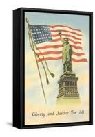 Liberty and Justice for All-null-Framed Stretched Canvas