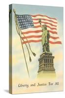 Liberty and Justice for All-null-Stretched Canvas