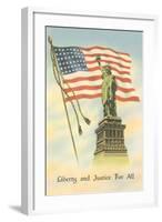 Liberty and Justice for All-null-Framed Art Print