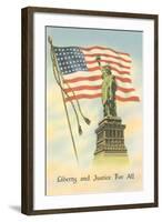 Liberty and Justice for All-null-Framed Art Print