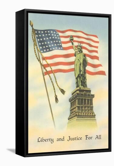 Liberty and Justice for All-null-Framed Stretched Canvas