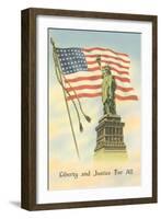 Liberty and Justice for All-null-Framed Art Print