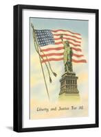 Liberty and Justice for All-null-Framed Art Print