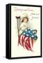 Liberty and Union, Young Betsy Ross-null-Framed Stretched Canvas