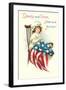 Liberty and Union, Young Betsy Ross-null-Framed Art Print