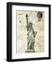 Liberty Balloon-Marion Mcconaghie-Framed Art Print