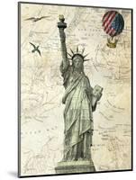 Liberty Balloon-Marion Mcconaghie-Mounted Art Print