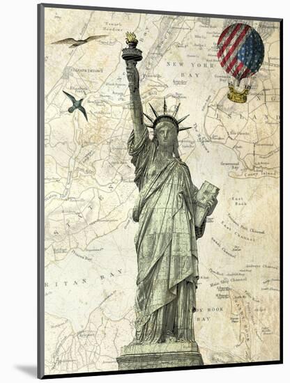 Liberty Balloon-Marion Mcconaghie-Mounted Art Print