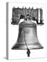 Liberty Bell, 19th Century-null-Stretched Canvas