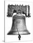 Liberty Bell, 19th Century-null-Stretched Canvas