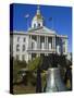 Liberty Bell at the State Capitol, Concord, New Hampshire, New England, USA-Richard Cummins-Stretched Canvas