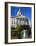 Liberty Bell at the State Capitol, Concord, New Hampshire, New England, USA-Richard Cummins-Framed Photographic Print