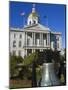 Liberty Bell at the State Capitol, Concord, New Hampshire, New England, USA-Richard Cummins-Mounted Photographic Print