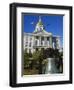 Liberty Bell at the State Capitol, Concord, New Hampshire, New England, USA-Richard Cummins-Framed Photographic Print