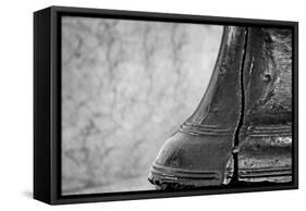 Liberty Bell Closeup-null-Framed Stretched Canvas