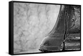 Liberty Bell Closeup-null-Framed Stretched Canvas