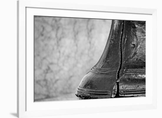 Liberty Bell Closeup-null-Framed Photo