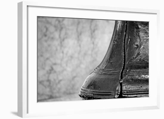 Liberty Bell Closeup-null-Framed Photo