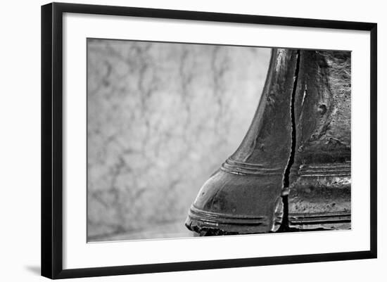 Liberty Bell Closeup-null-Framed Photo