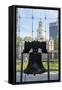 Liberty Bell, Independence National Historical Park, Pennsylvania, USA-Jim Engelbrecht-Framed Stretched Canvas