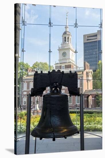 Liberty Bell, Independence National Historical Park, Pennsylvania, USA-Jim Engelbrecht-Stretched Canvas