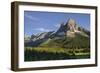 Liberty Bell Mountain and Early Winters Spires, Washington Pass. North Cascades, Washington State-Alan Majchrowicz-Framed Photographic Print