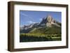 Liberty Bell Mountain and Early Winters Spires, Washington Pass. North Cascades, Washington State-Alan Majchrowicz-Framed Photographic Print