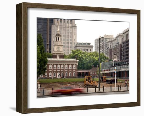 Liberty Bell Pavilion-George Widman-Framed Premium Photographic Print