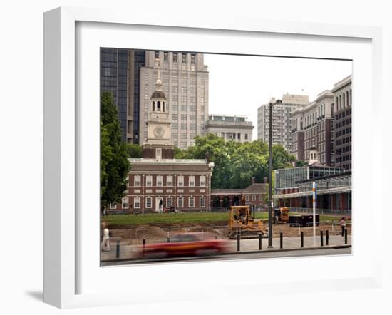 Liberty Bell Pavilion-George Widman-Framed Premium Photographic Print