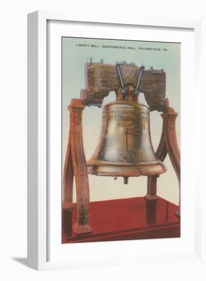 Liberty Bell, Philadelphia, Pennsylvania-null-Framed Art Print