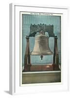 Liberty Bell, Philadelphia, Pennsylvania-null-Framed Art Print