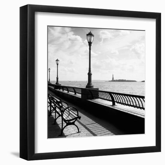 Liberty Bench-Jordan Craig-Framed Giclee Print