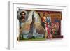 Liberty Brand Cigar Box Label, View of the Statue of Liberty-Lantern Press-Framed Art Print