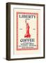 Liberty Brand Coffee-null-Framed Art Print