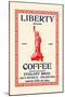 Liberty Brand Coffee-null-Mounted Art Print