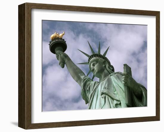 Liberty Crown-Richard Drew-Framed Premium Photographic Print