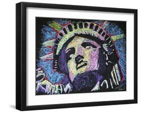 Liberty Drip 002-Rock Demarco-Framed Giclee Print