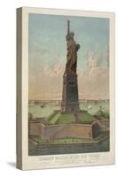 Liberty Enlightening the World, New York Harbor-null-Stretched Canvas