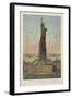 Liberty Enlightening the World, New York Harbor-null-Framed Art Print