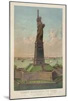 Liberty Enlightening the World, New York Harbor-null-Mounted Art Print