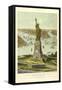 Liberty Enlightening the World, New York Harbor-null-Framed Stretched Canvas