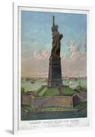 Liberty Enlightening the World-null-Framed Giclee Print