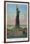 Liberty Enlightening the World-null-Framed Giclee Print